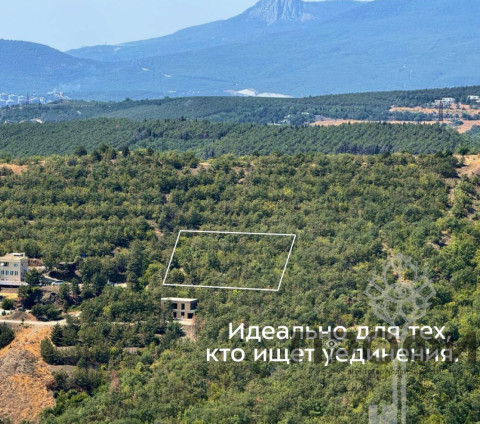 Участок 6.66 соток, Крым республика, город Алушта, поселок Семидворье