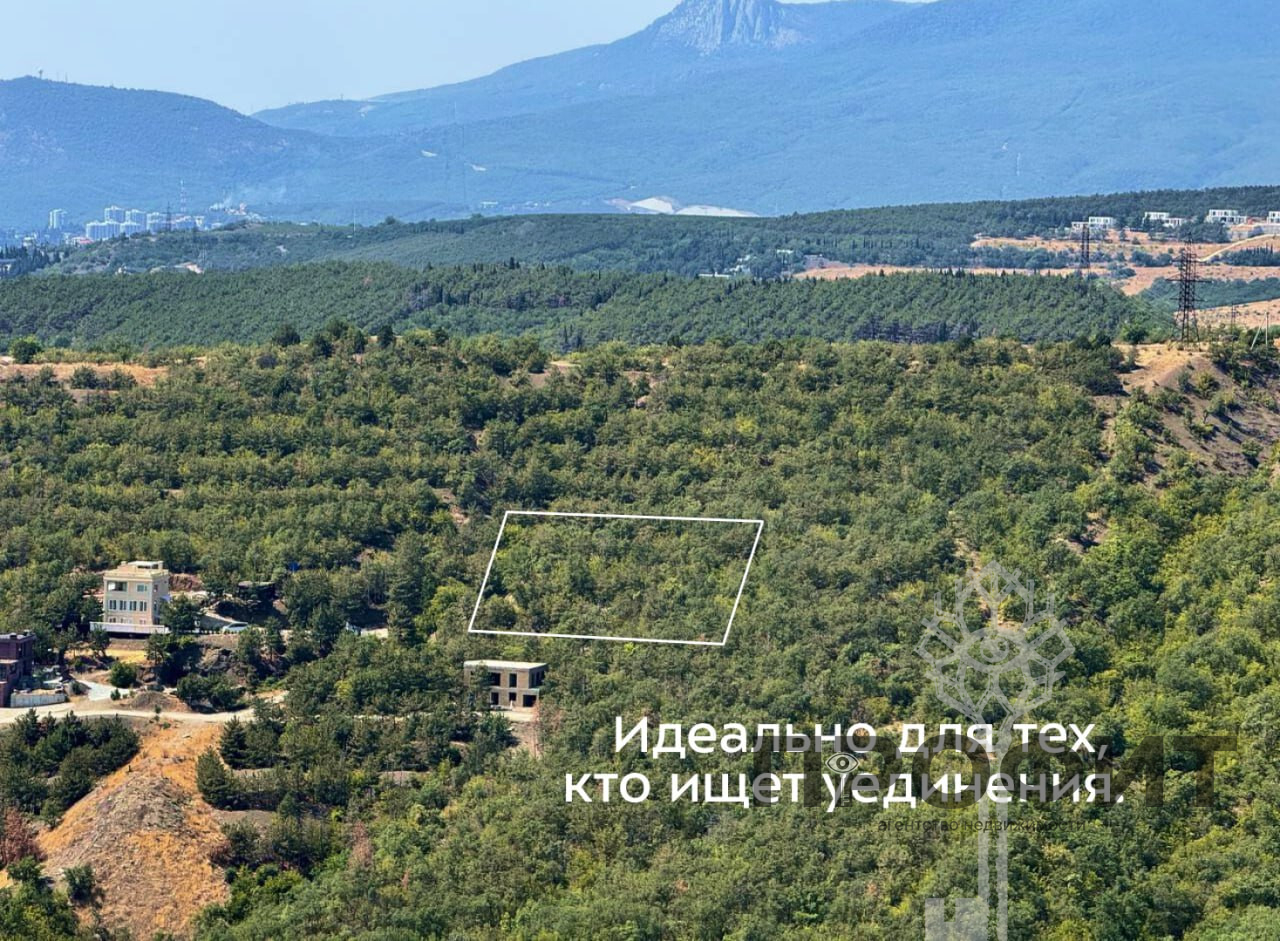 Участок 6.66 соток, Крым республика, город Алушта, поселок Семидворье
