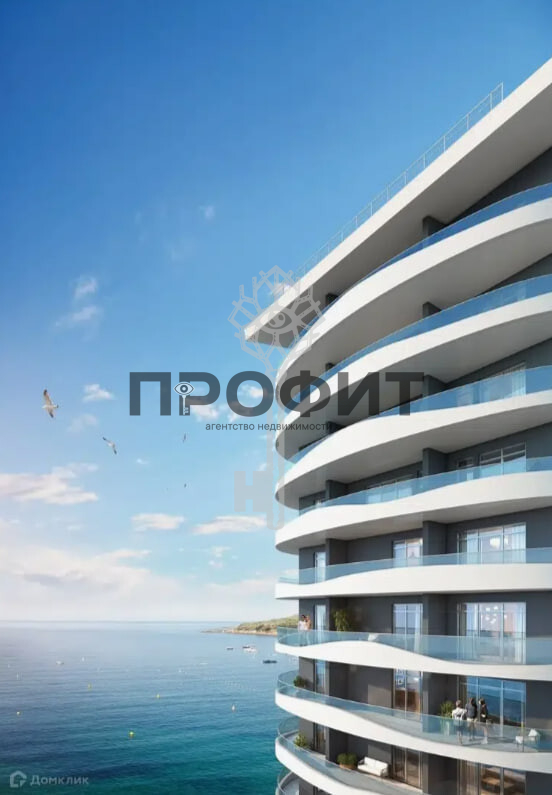 Квартира 71 кв. м, Крым республика, город Алушта, улица Набережная
